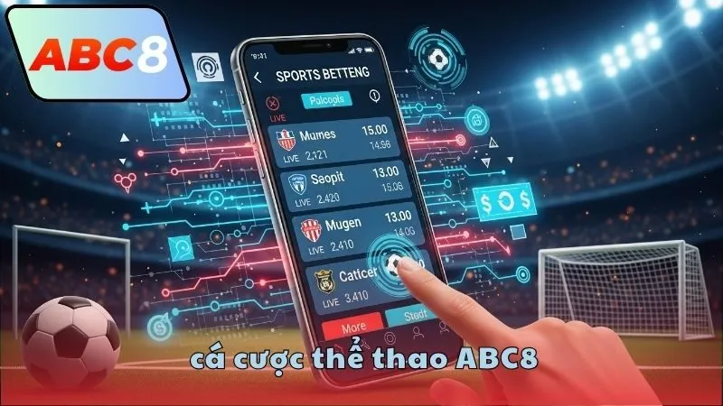 Cá cược thể thao ABC8 – Đỉnh cao giải trí bóng đá 3 Cá cược thể thao ABC8 cùng tỷ lệ hấp dẫn