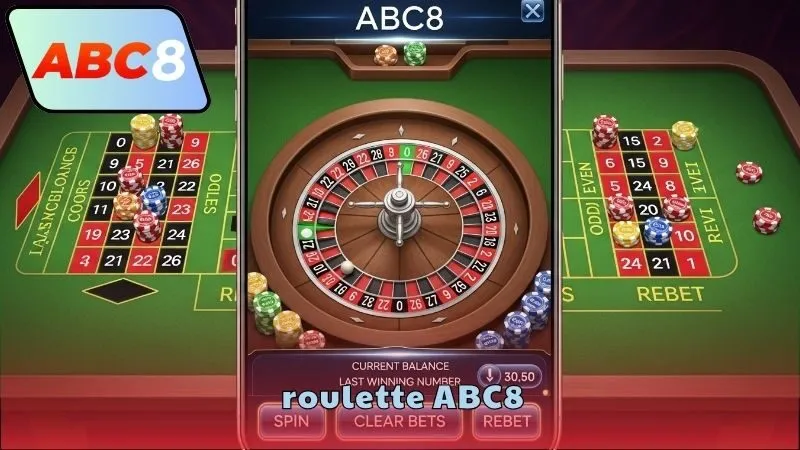 Roulette ABC8 – Trò chơi vòng quay may mắn 2 Roulette ABC8 với luật chơi dễ hiểu