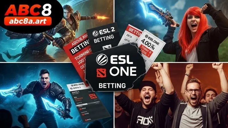 Cá Cược Giải ESL One Dota 2 - Trải Nghiệm Độc Đáo Tại ABC8 3 Các kèo cá cược giải ESL One Dota 2 tại ABC8